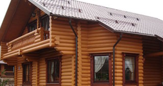 Строительство дома из оцилиндрованного бревна в Нововоронеже - от 133913 рублей
